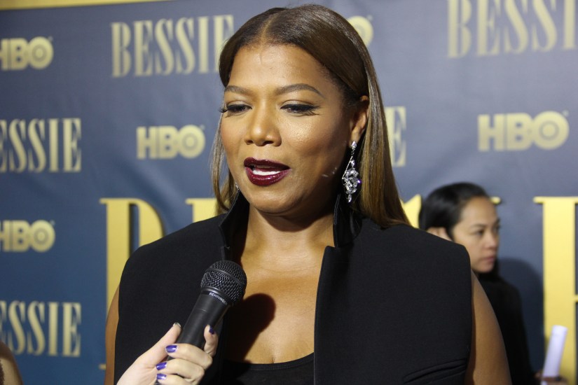 Queen Latifah star of the movie "Bessie" and Executive Producer at the premiere held at MOMA, NYC. Karina Robledo Photography