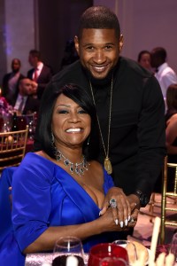 NEW YORK, NY - OCTOBER 19:  Patti LaBelle and Usher attend Angel Ball 2015 hosted by Gabrielle's Angel Foundation at Cipriani Wall Street on October 19, 2015 in New York City.  (Photo by Dimitrios Kambouris/Getty Images for Gabrielle's Angel Foundation)